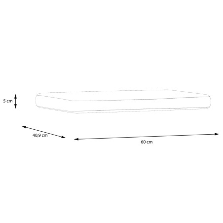 Sezut Tapitat Tuluza, Alb, Tapiterie Din Piele Ecologica, 60 Cm-01