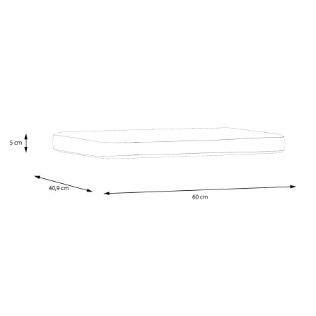 Sezut Tapitat Tuluza, Alb, Tapiterie Din Piele Ecologica, 60 Cm-01