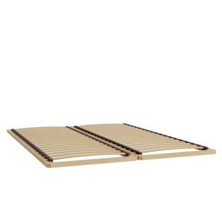 Set Pat Pickadilly, Dimensiune Saltea 135x190 Cm, Cu somiera, Gri Deschis Si Stejar Pamantiu-01