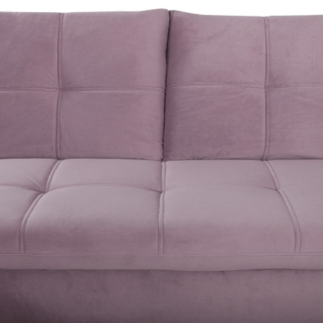 Coltar U Extensibil Sevilia Lux, Dreapta, 6 Locuri, Tetiere Reglabile, Lada Depozitare, Roz, 355 Cm-01