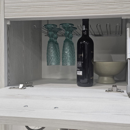 Comoda Bar Casablanca Loft Cu 2 Usi Si 1 Sertar, 118 Cm-01