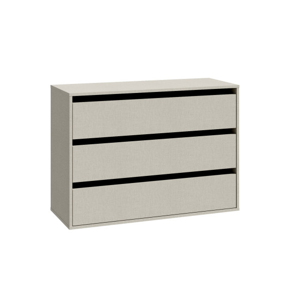 Comoda Interior Dulap Jaqueline Gri 98.7 Cm