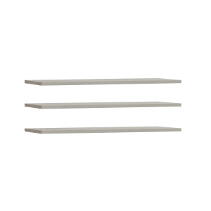 Set 3 Polite Dulap Jaqueline, Gri, 107.8 Cm