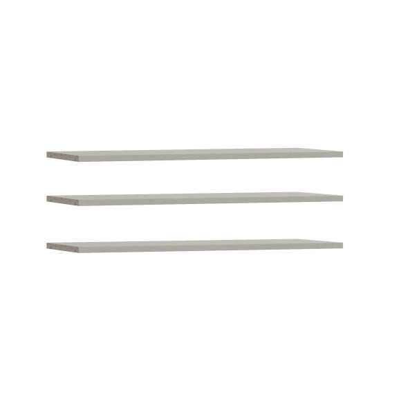 Set 3 Polite Dulap Jaqueline, Gri, 107.8 Cm