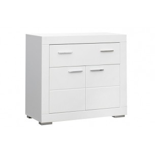 Comoda Snow, Alb Mat, 96 x...