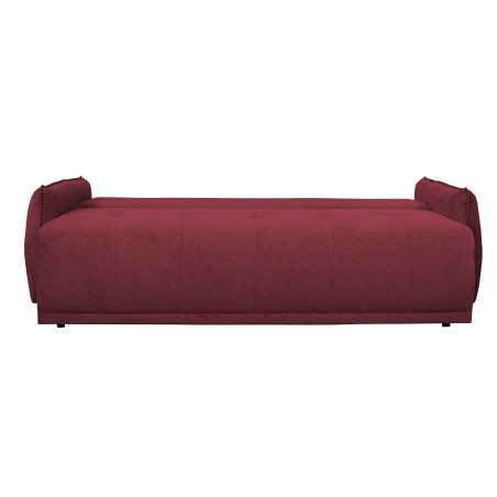 Canapea Extensibila Jojo, Lada Depozitare, Rosu Bordo, 222 Cm-01