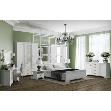 Pat Kenza Dimensiune saltea 160 x 200 Cm, Alb-01