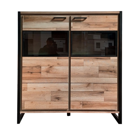 Comoda De Bar 2 Usi Soho Parchet, 116.6 Cm-01