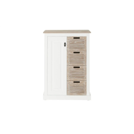 Comoda 1 Usa Si  4 Sertare Cortina, 77 x 38 x 112.7 Cm-01
