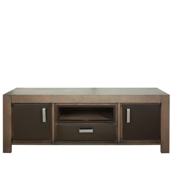 Comoda TV 2U1S Cube Coffie Brown