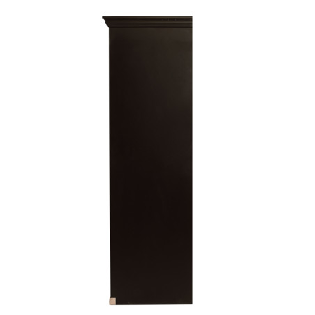 Dulap Dormitor cu 2 usi culisante Saint Tropez, Negru, 212.2 Cm-01