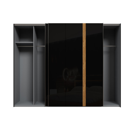 Set 3 Polite Mici Dulap Tuberoze, Gri, 47.8 Cm-01