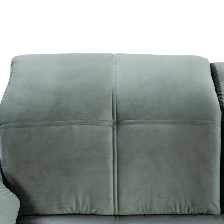 Coltar Cu Otoman Mare Sevilia Lux, Stanga, 5 Locuri, Verde, 300 x 234 Cm-01