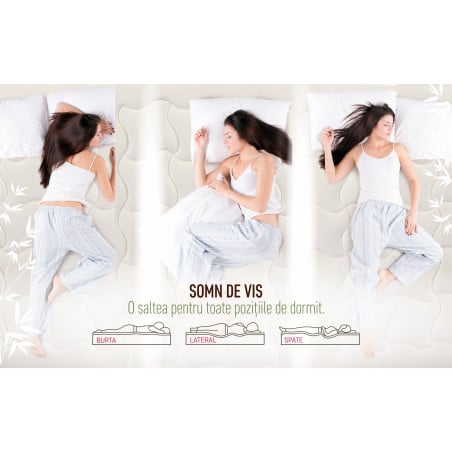 Saltea Nature Bambus, 200 x 200 Cm-01