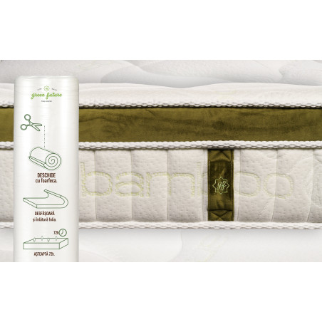 Saltea Nature Bambus, 200 x 140 Cm-01