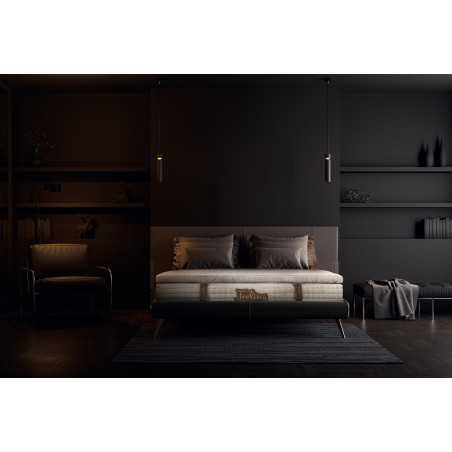 Saltea Feeling, Luxury Brown, 200 x 120 Cm-01