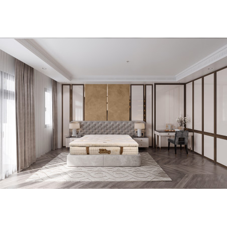 Saltea Feeling, Luxury Brown, 200 x 120 Cm-01