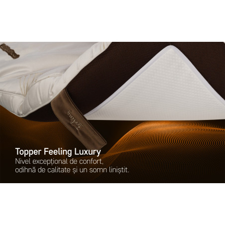 Saltea Feeling, Luxury Brown, 200 x 120 Cm-01