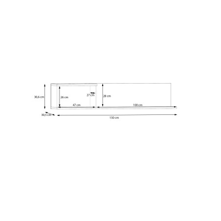 Raft Suspendat Charleston, Stejar Elegancia Si Polyrattan 150 Cm-01
