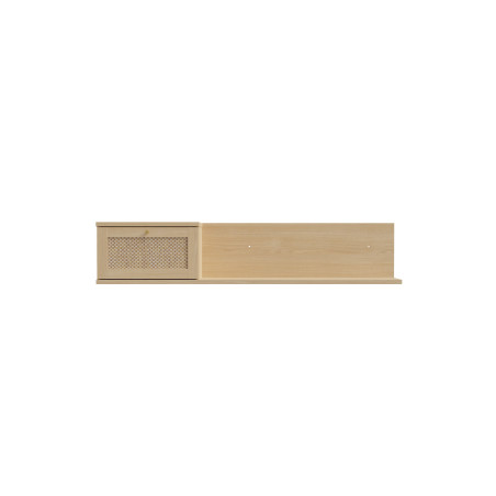 Raft Suspendat Charleston, Stejar Elegancia Si Polyrattan 150 Cm-01