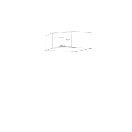 Suprapozabil Ptr Dulap Colt 1 Usa Ecobest 2 Stejar Mauvella, 89.5 Cm-01