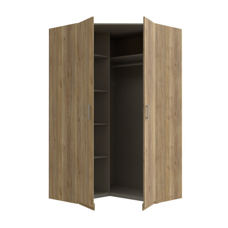 Dulap Colt 2 Usi Ecobest 2 Stejar stejar Mauvella, 116.8 Cm-01