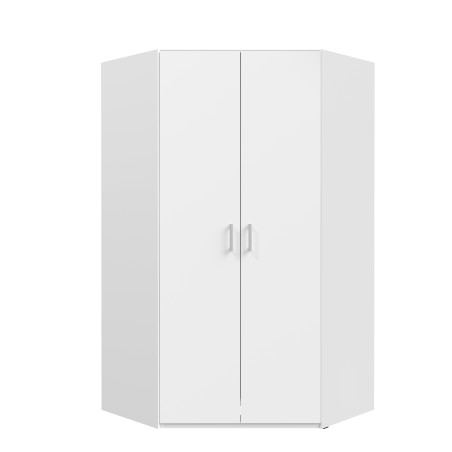 Dulap Colt 2 Usi Ecobest 2  Alb, 116.8 Cm-01