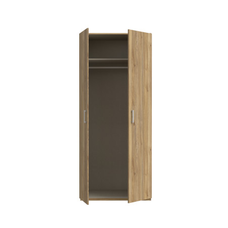 Dulap 2 Usi  Ecobest 2 Stejar Mauvella, 88.9 Cm-01