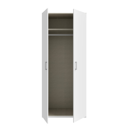 Dulap 2 Usi  Ecobest 2 Alb, 88.9 Cm-01