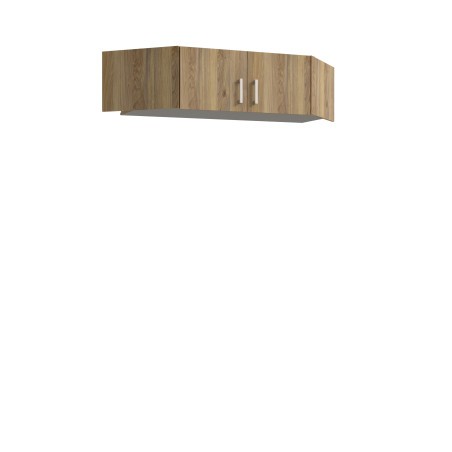 Suprapozabil Ptr Dulap Colt 2 Usi Ecobest 2 Stejar Mauvella, 165.2 Cm-01