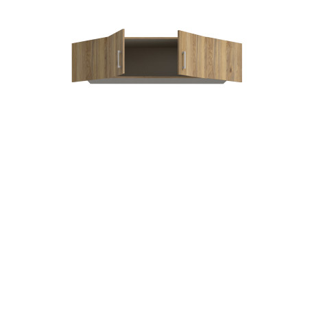 Suprapozabil Ptr Dulap Colt 2 Usi Ecobest 2 Stejar Mauvella, 165.2 Cm-01