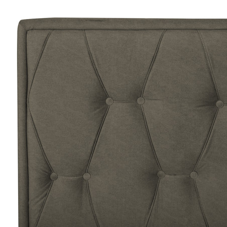 Pat Tapitat Cu Somiera Rabatabila Celeste, Gri, Dimensiune Saltea 120 x 200 Cm-01