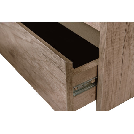 Noptiera Phoenix Cu 1 Sertar Gri, 58 Cm-01