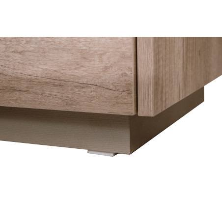 Noptiera Phoenix Cu 1 Sertar Gri, 58 Cm-01