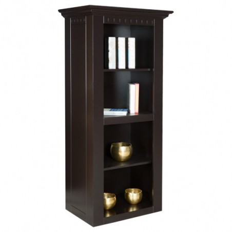 Biblioteca Corp Superior Saint Tropez, Negru, 679x450x1470 mm.-01