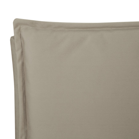 Pat Tapitat Cu Somiera Rabatabila Topazio, Dimensiune Saltea 120 x 200 Cm, Bej-01