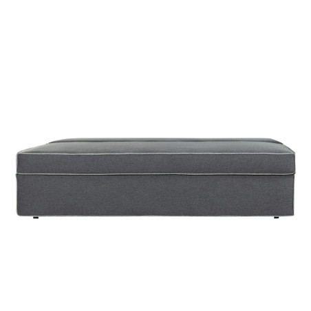 Canapea Extensibila New Modulo, 3 Locuri, Lada Depozitare, Gri, 194 Cm-01