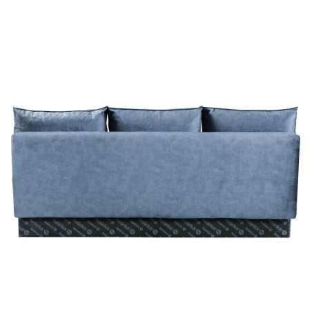 Canapea Extensibila New Modulo, 3 Locuri, Lada Depozitare, Albastru Metalic, 194 Cm-01