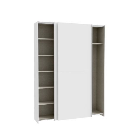 Dulap Cu Usi Culisante Harmony Alb, 150 Cm-01