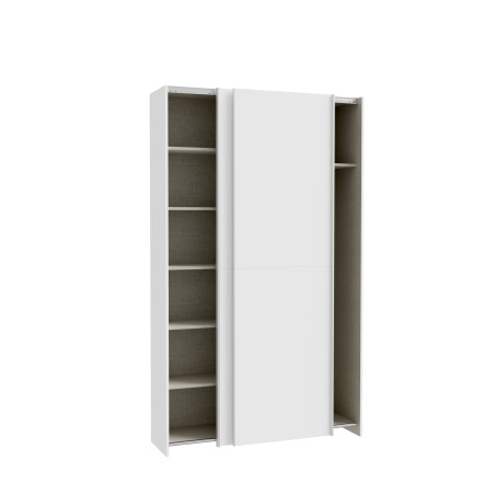 Dulap Cu Usi Culisante Harmony Alb, 120 Cm-01