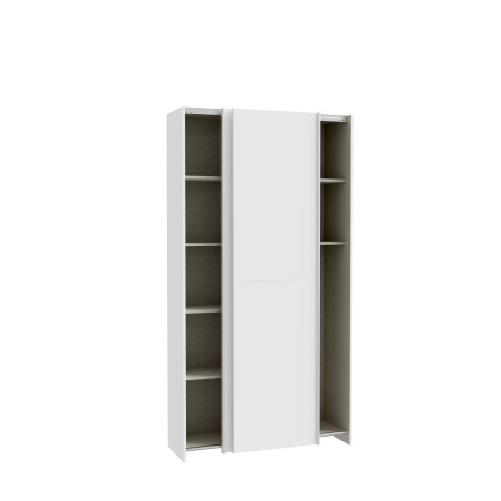 Dulap Cu Usi Culisante Harmony Alb, 100.1 Cm-01