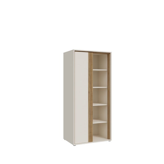 Etajera Waxala, Stejar Mauvella Si Nisip, 76.3 Cm