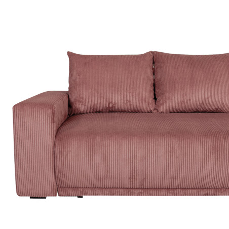 Canapea Extensibila Otis, 3 locuri, Lada Depozitare, Burgundy Deschis-01