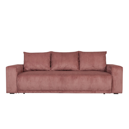 Canapea Extensibila Otis, 3 locuri, Lada Depozitare, Burgundy Deschis-01