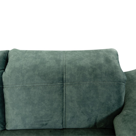 Coltar Extensibil Cu Otoman Mic Stanga Sevilia Lux, 5 Locuri, Tetiere Reglabile, Albastru, 280 Cm-01
