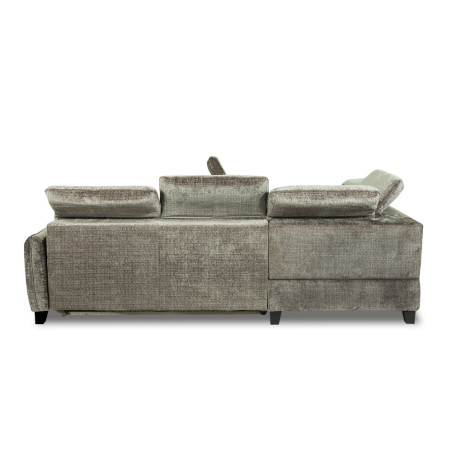 Coltar Extensibil Cu Otoman Stanga Cu Lada Tiago, 5 Locuri, Tetiere Reglabile, Maro, Cremona 24, 255 Cm-01