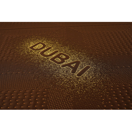 Topper Dubai Chocolate Moment, 140 x 200 x 5 Cm-01