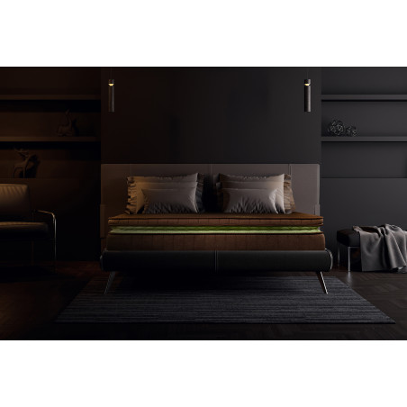 Saltea Dubai Chocolate Delux Latex Pocket, 160 x 200 x 28 Cm-01