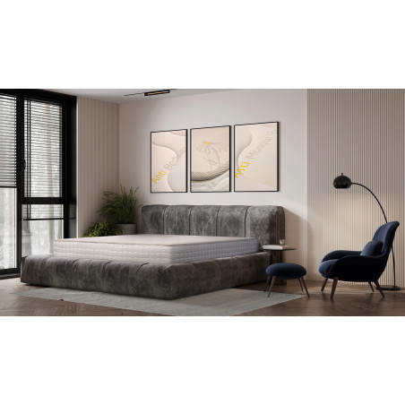 Saltea Sahha Pocket Antiplosnita Cu Musetel, 90 x 200 x 24 Cm-01