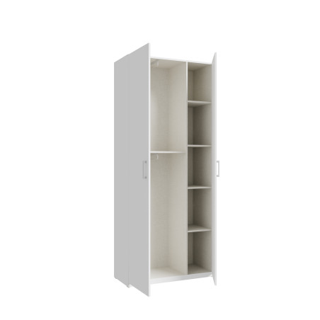 Dulap 2 Usi  Harmony Alb, 88.9 Cm-01